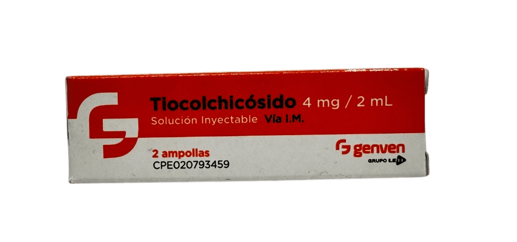 TIOCOLCHICOSIDO IM 4MG/2ML X 2 AMP GN