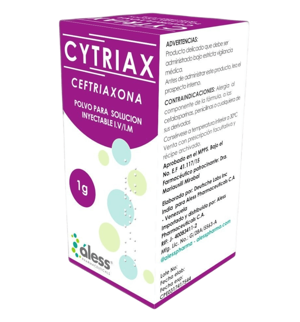 CYTRIAX 1GR X 1 I.V/I.M.