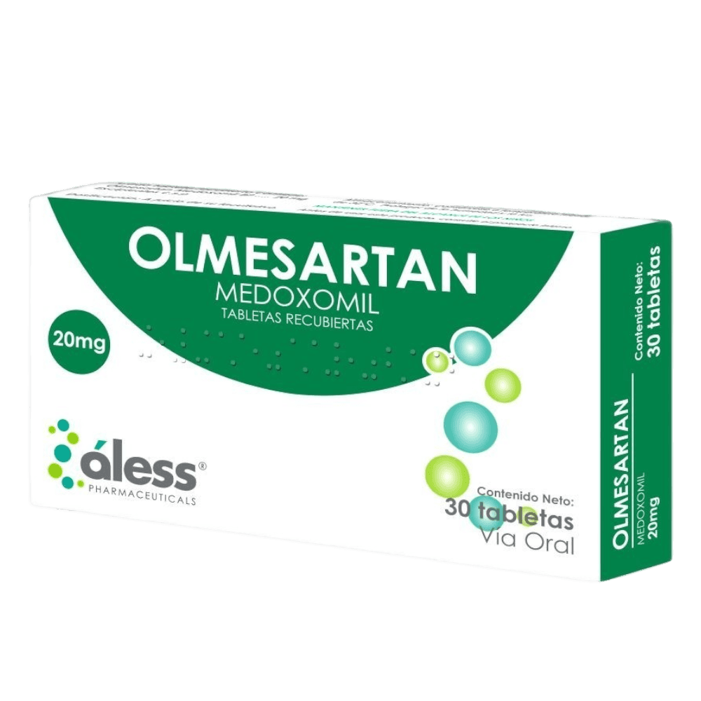OLMESARTAN 20MG X 30TAB ALESS