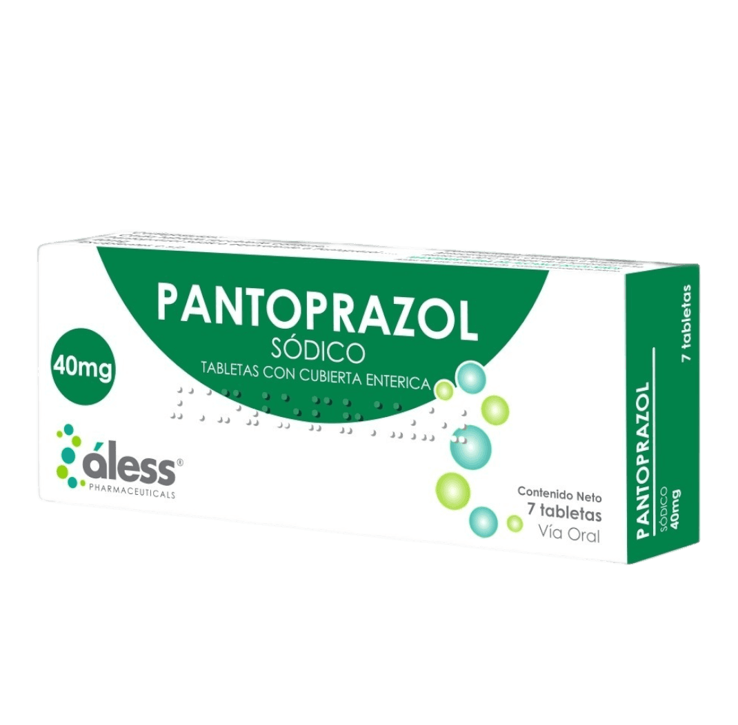 PANTOPRAZOL 40MG X 7TAB ALESS