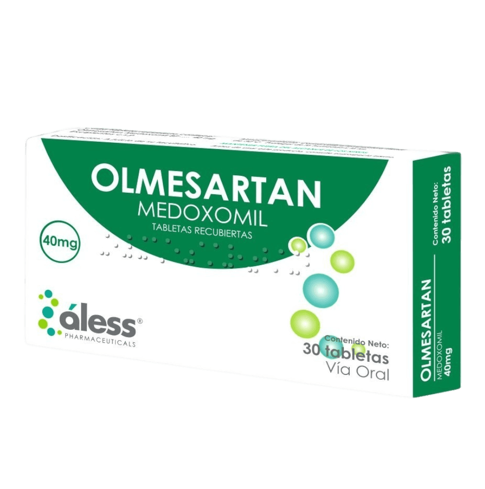 OLMESARTAN 40MG X 30TAB ALESS