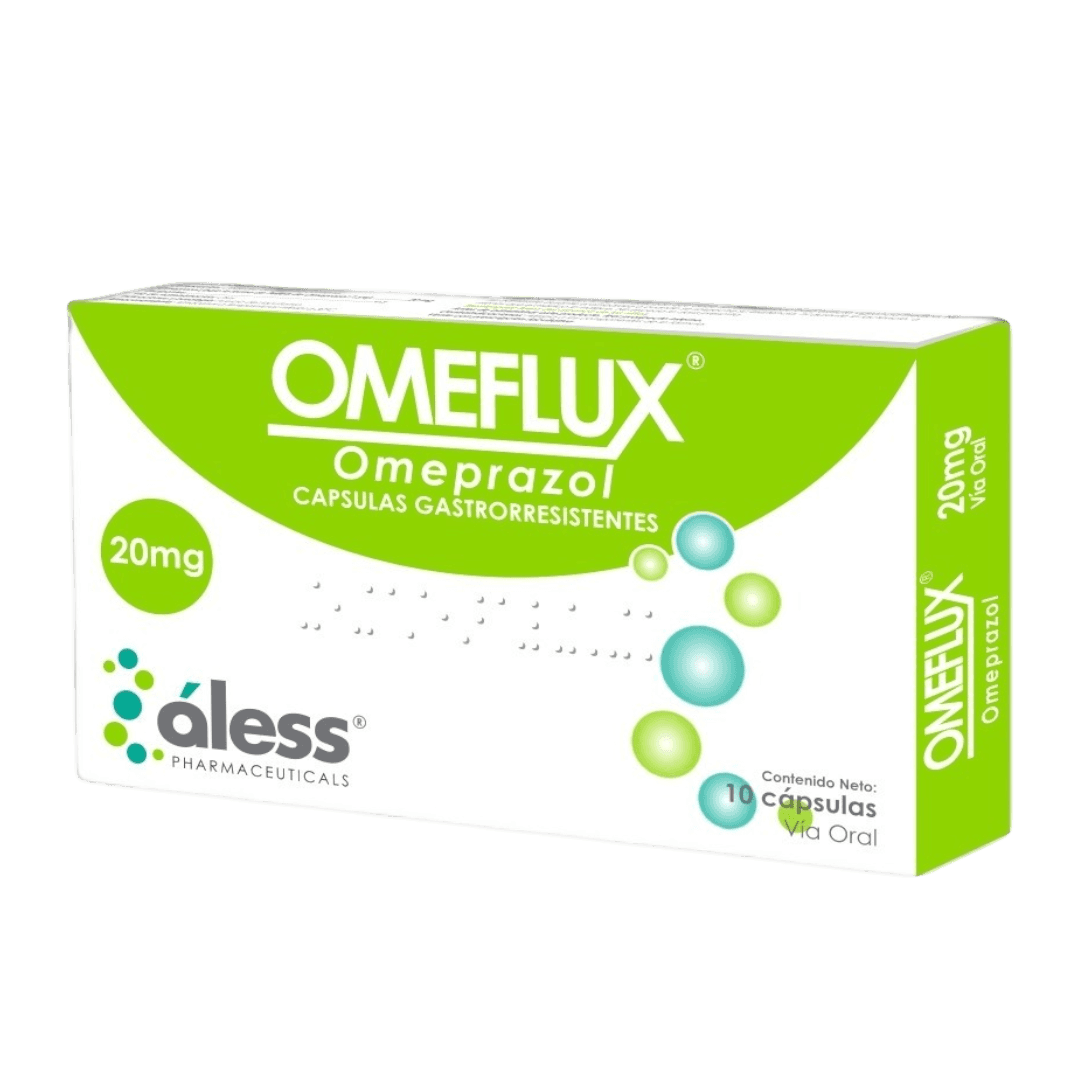 OMEFLUX 20MG X 10CAP ALESS