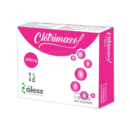 CLOTRIMAZOL 500MG X 1 OVULOS ALESS