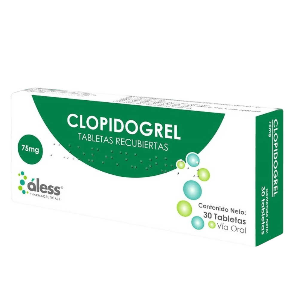 CLOPIDOGREL 75MG X 30 TABLETAS