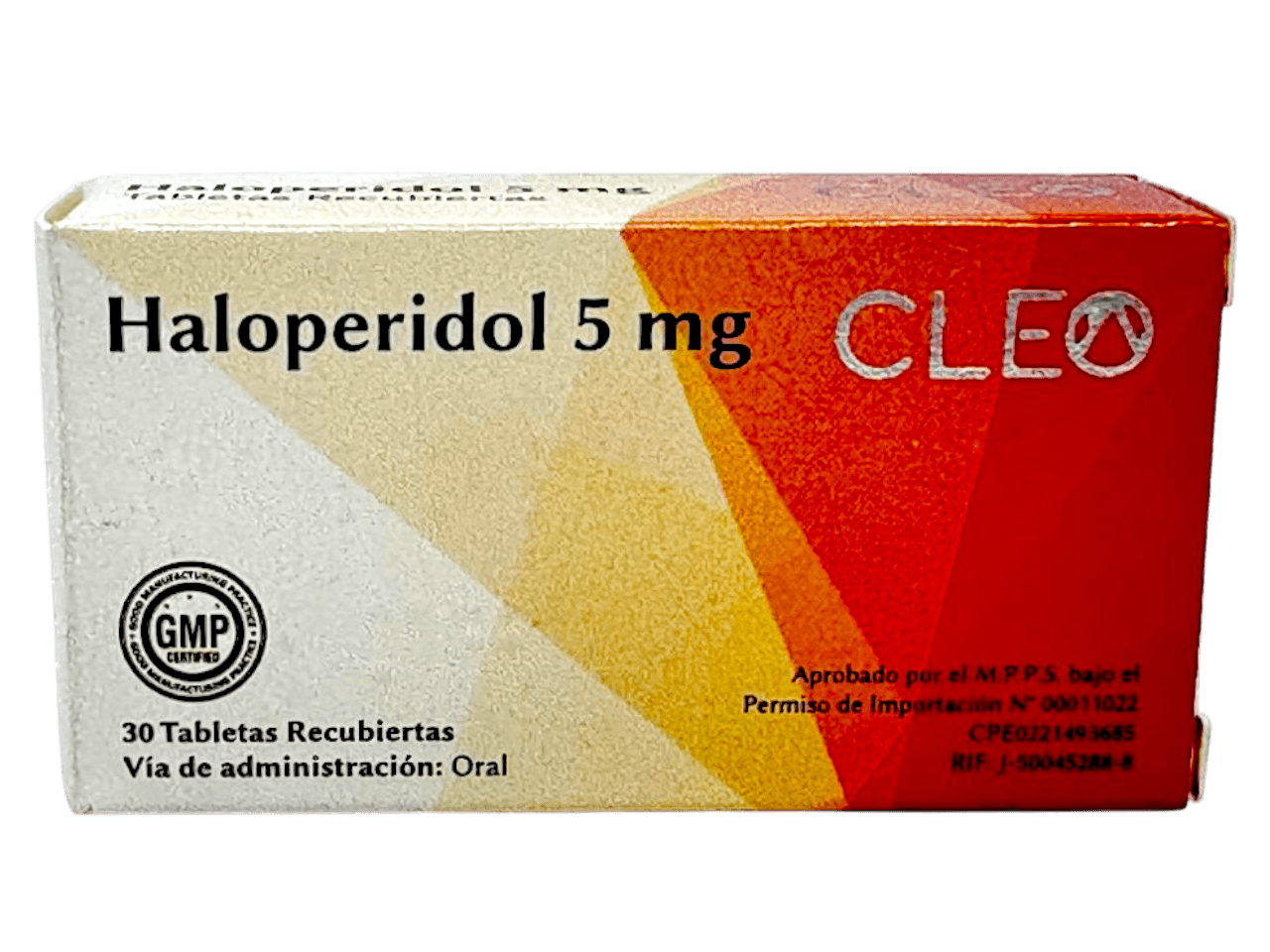 HALOPERIDOL CLEO 5MG X 30TAB