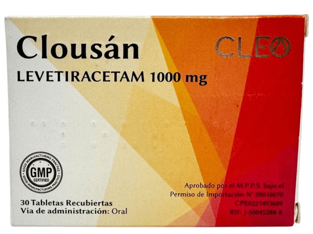 CLOUSAN 1000MG X 30 TAB