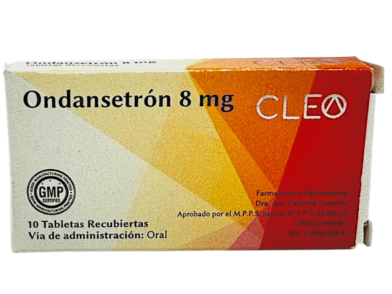 ONDANSENTRON CLEO 8 MG X 10 TAB