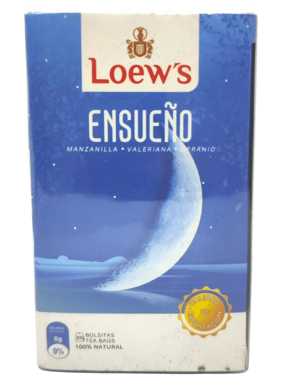 ENSUEÑO LOEW´S X 20 SOBRES