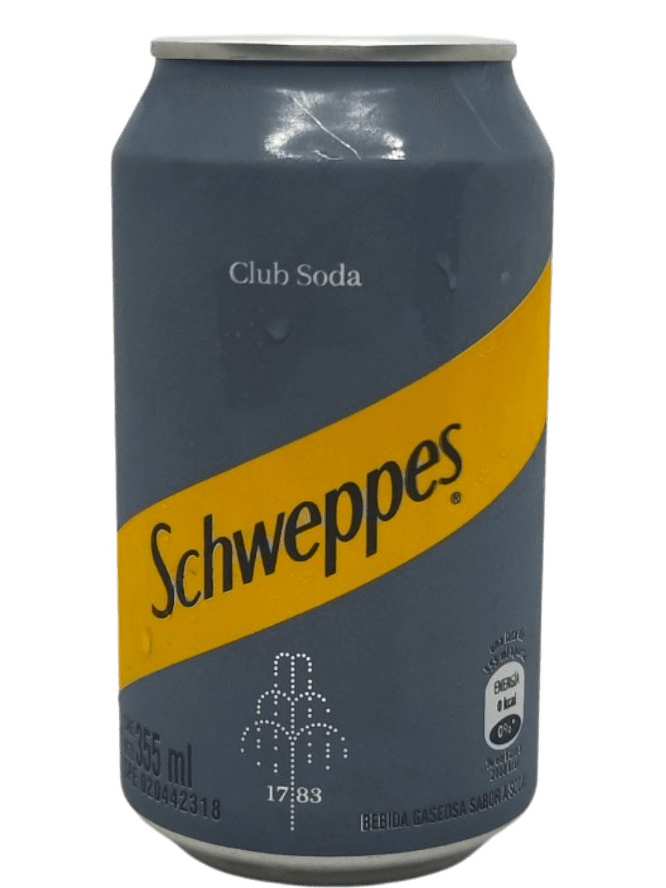 SODA SCHWEPPES LATA 355CC