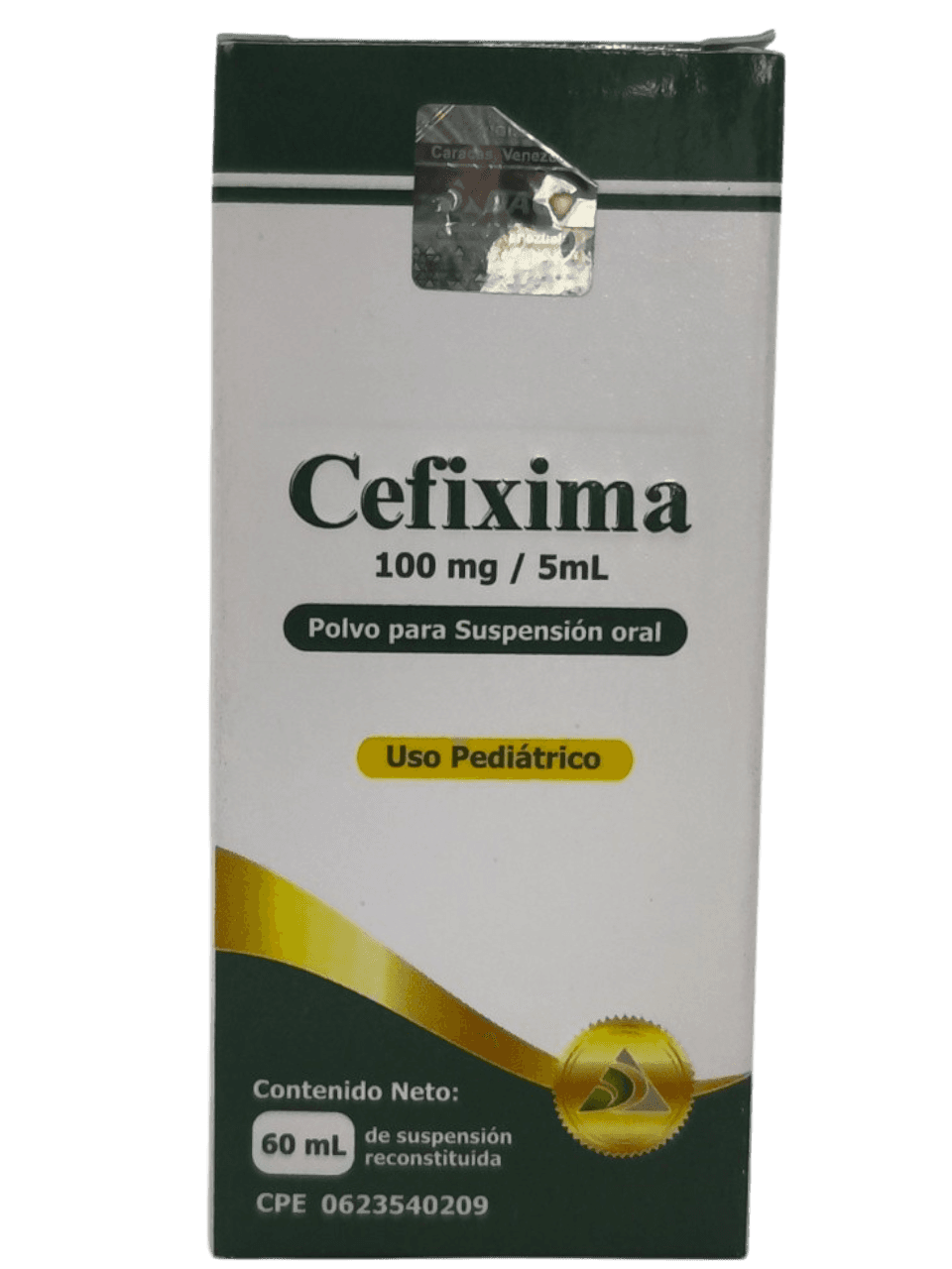 CEFIXIMA SUSP 100MG/5ML X 60ML DAC