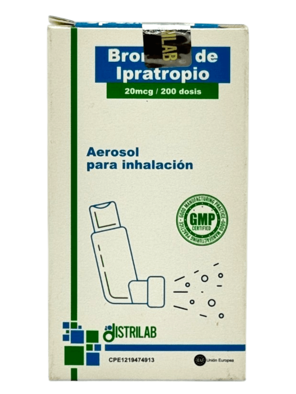 BROMURO DE IPRATROPIO 20MCG/200DOSIS