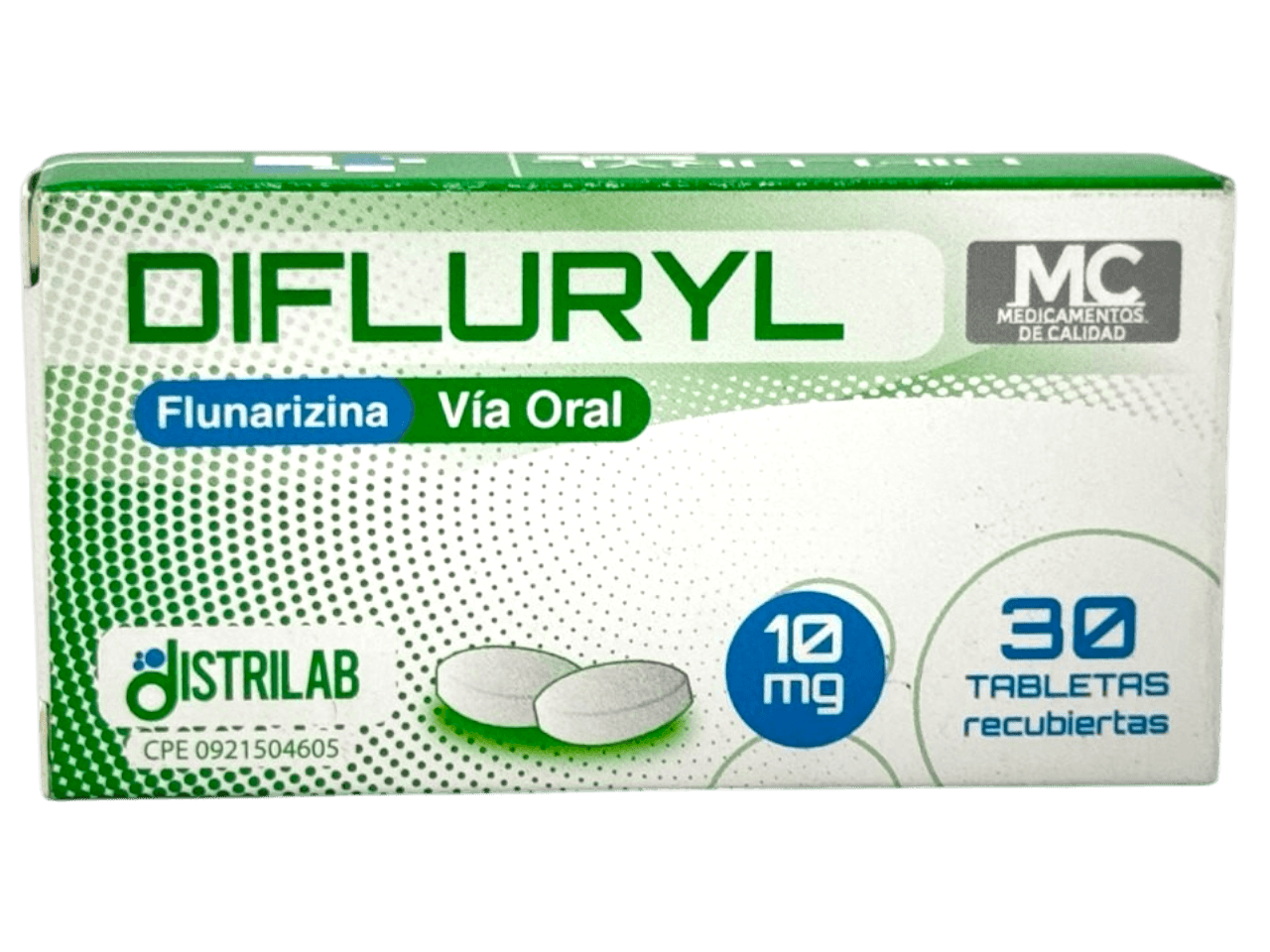DIFLURYL 10MG X 30TAB DISTRILAB