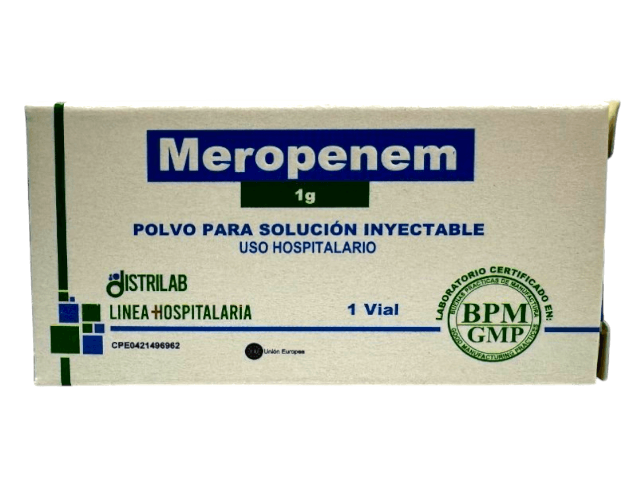 MEROPENEM 1 GR X 1AMP DISTRILAB