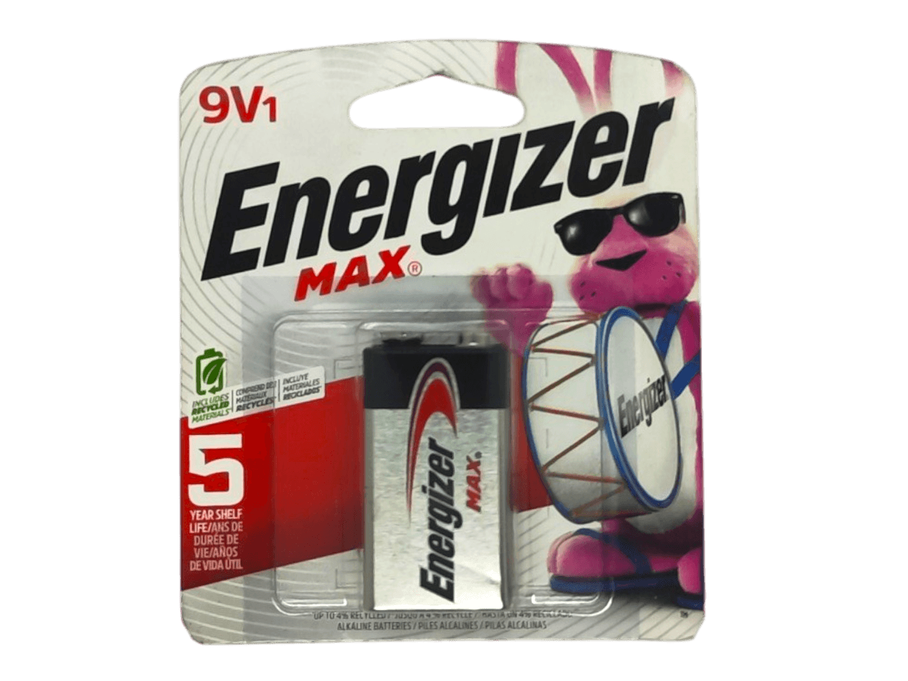 PILAS ENERGIZER MAX 9V X 1UND