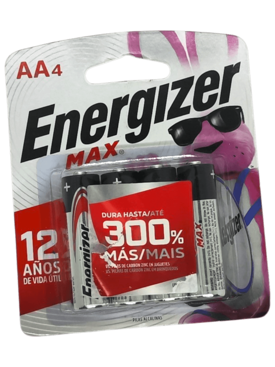 PILAS ENERGIZER ALKALINA AA X4