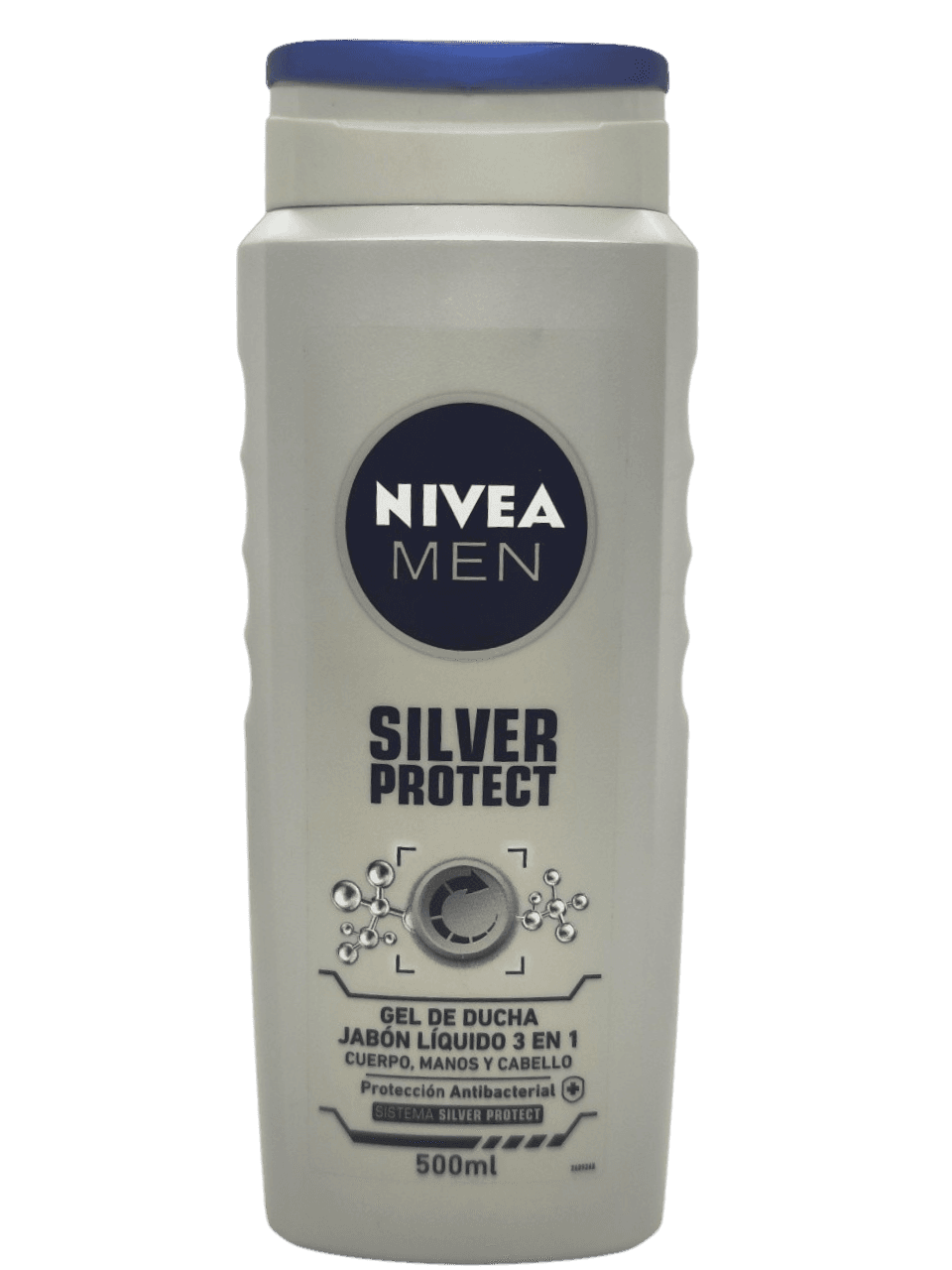 JABON LIQUIDO NIVEA MEN SILVER PRO 500ML