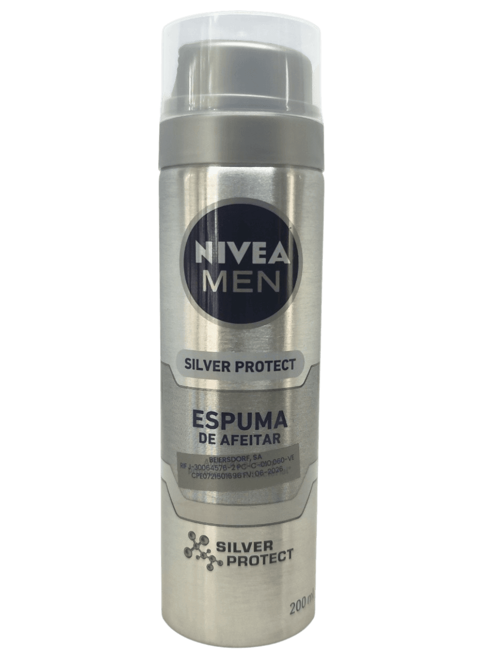 NIVEA ESP/AFEITAR M SILVER PROTEC 200ML