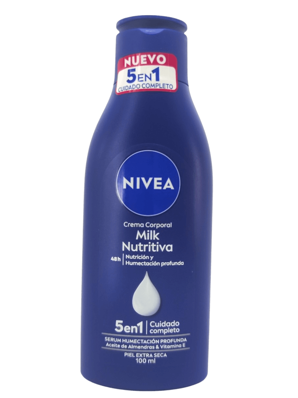 NIVEA CREMA MILK NUTRITIVA 5 EN1 X 100ML