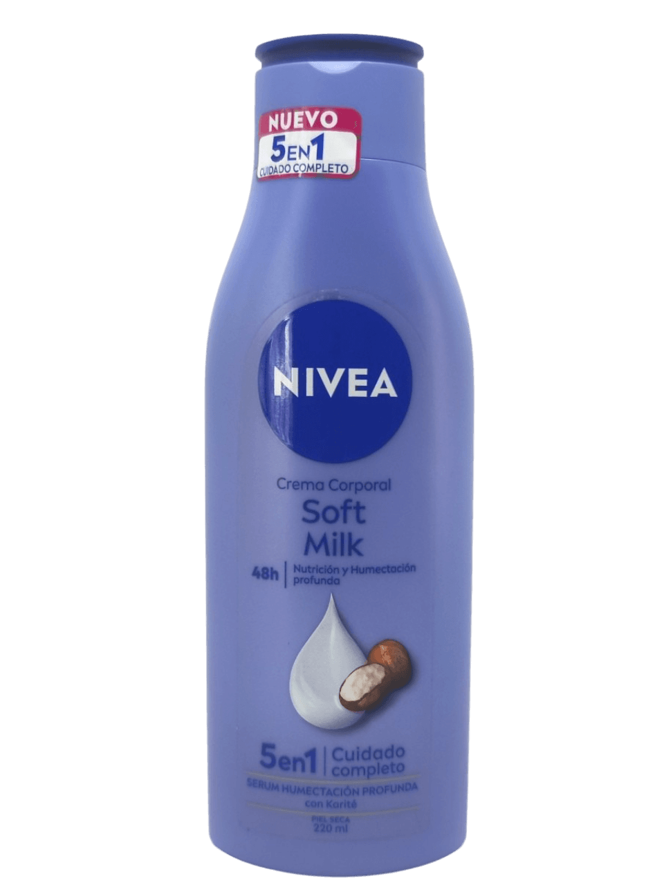 NIVEA CREMA SOFT MILK 5 EN 1 220ML