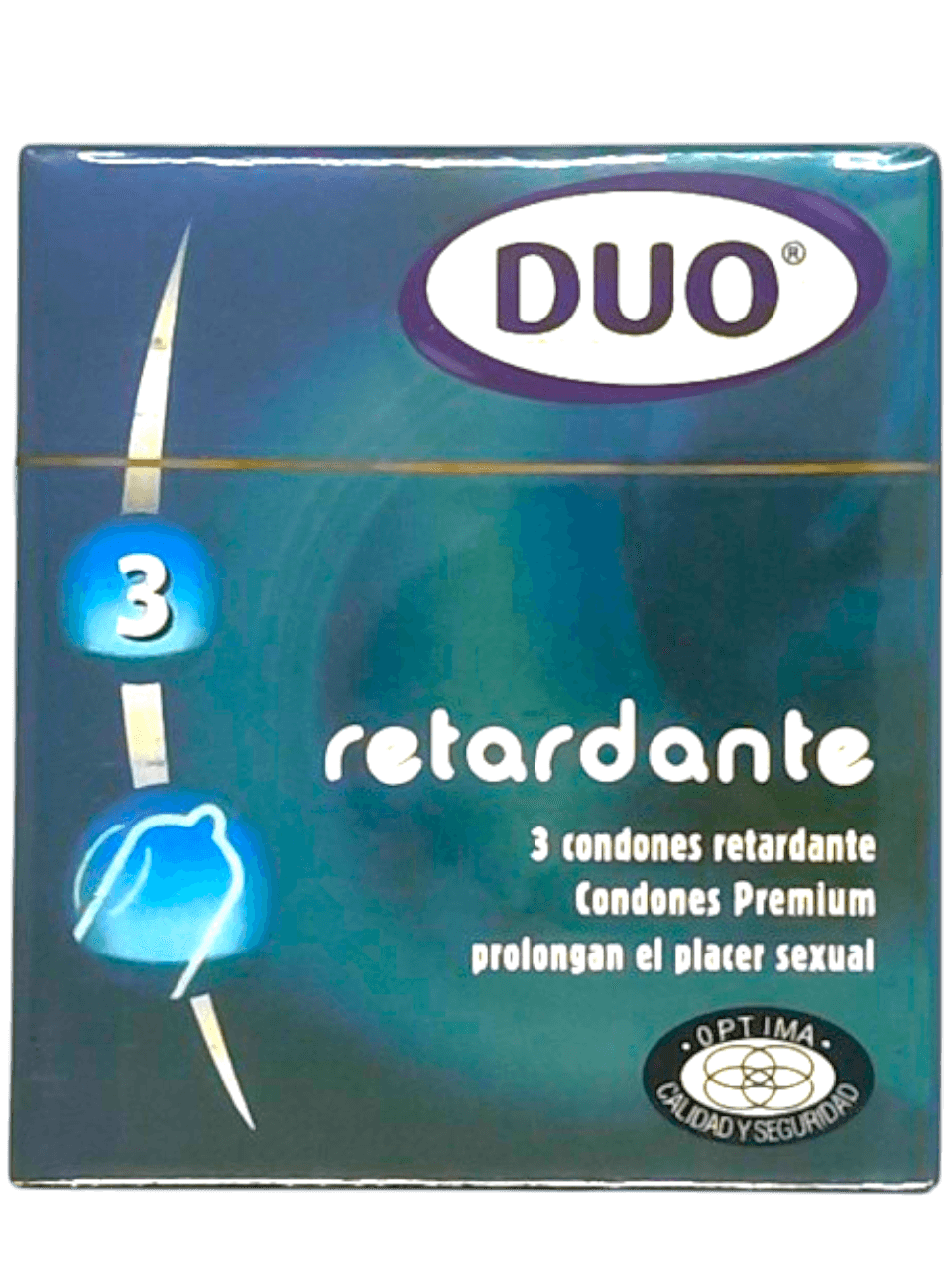PRESERVATIVO DUO RETARDANTE X 3 UNID