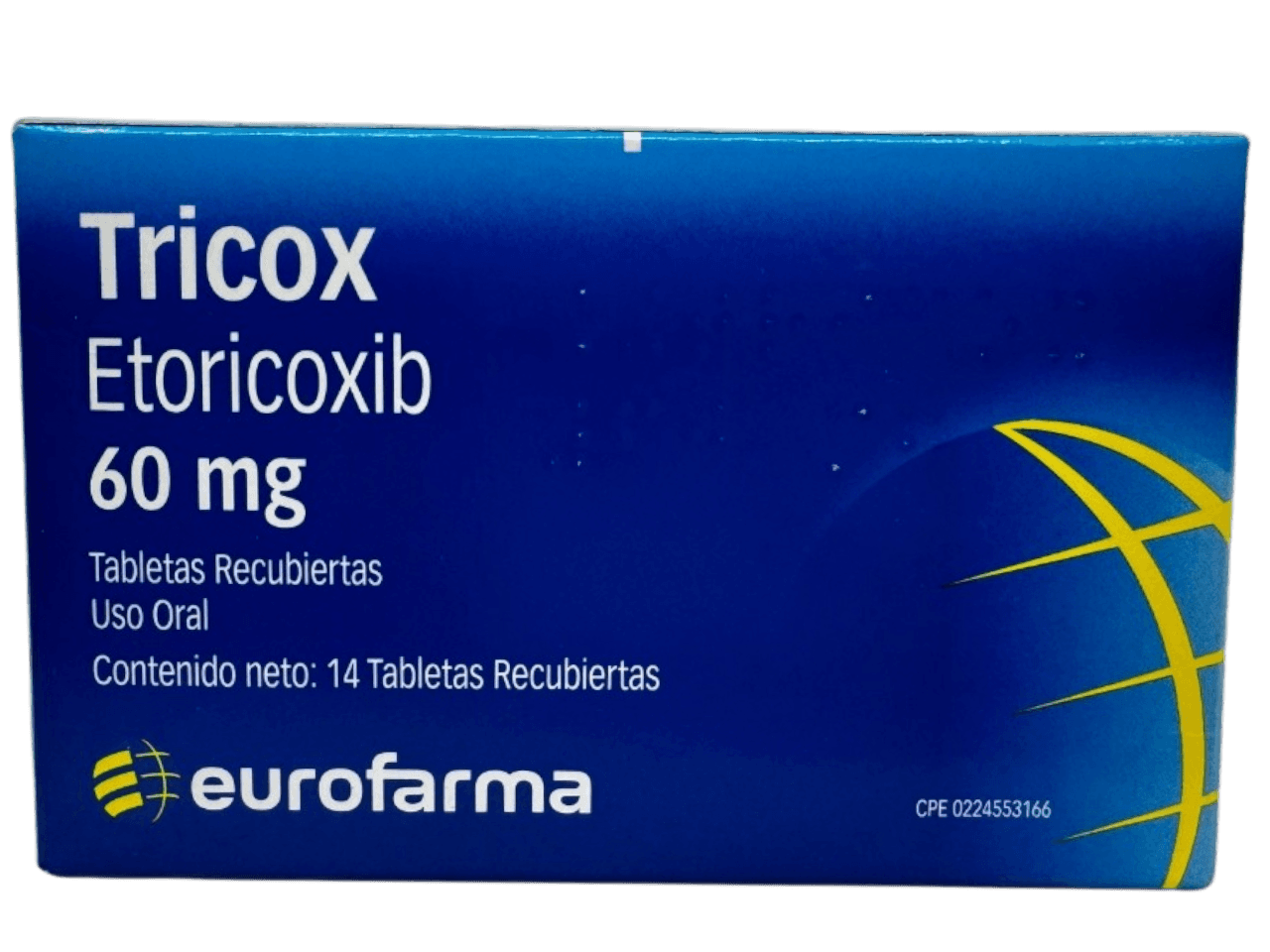 TRICOX 60MG X 14 TAB