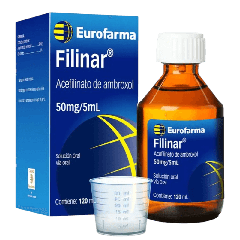 FILINAR 50MG/5ML SOLUCION ORAL X 120 ML 120 SOLUCION 50 mg - Via oral