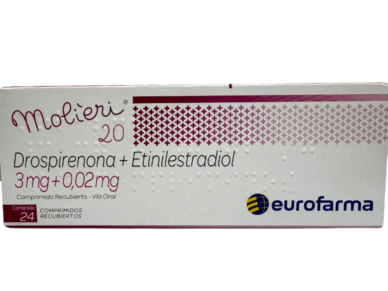 MOLIERI 24 TABLETAS 0 mg – 0 mg - Via oral