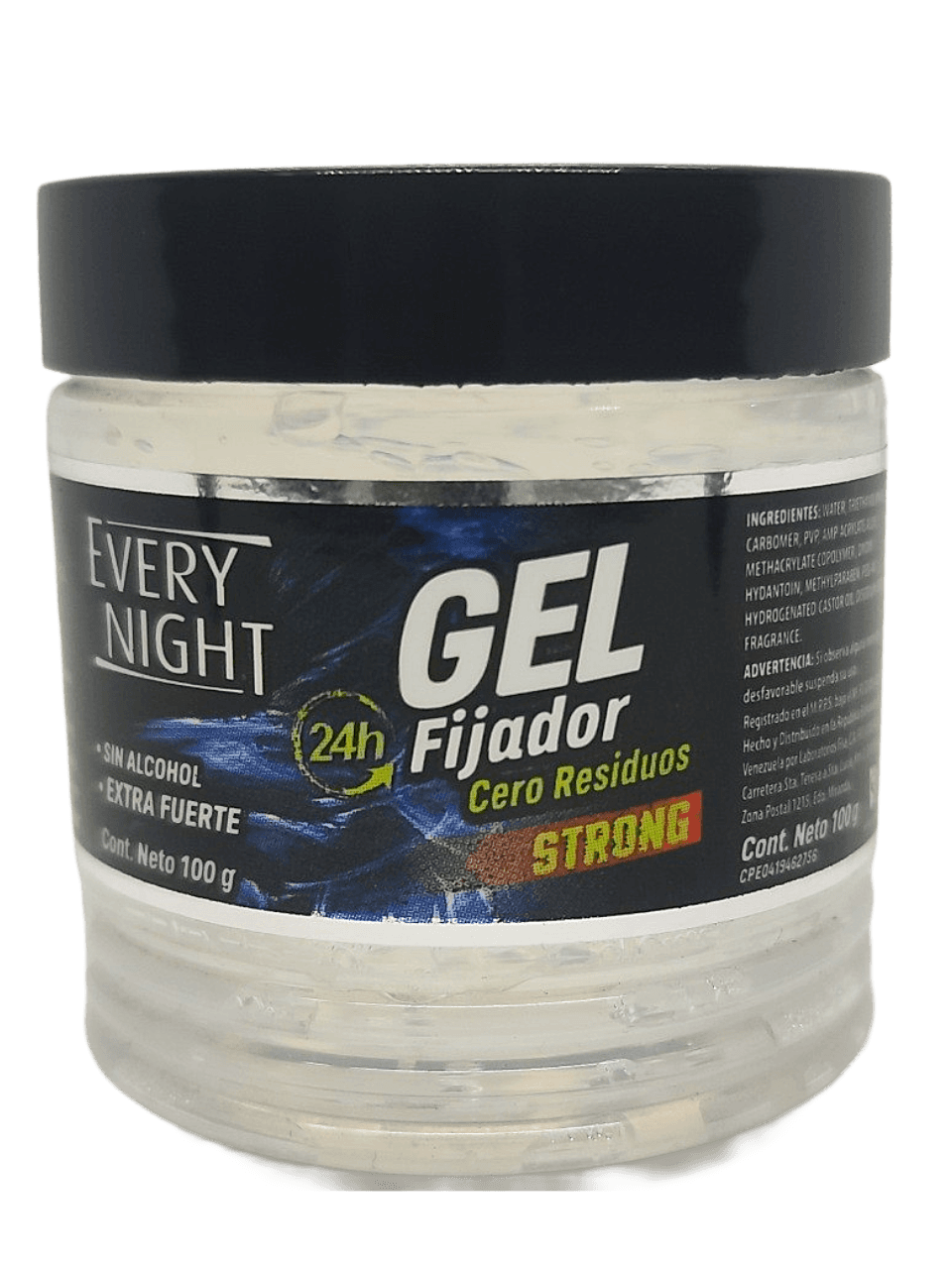 GEL FIJADOR EVERY NIGHT STRONG X 100G