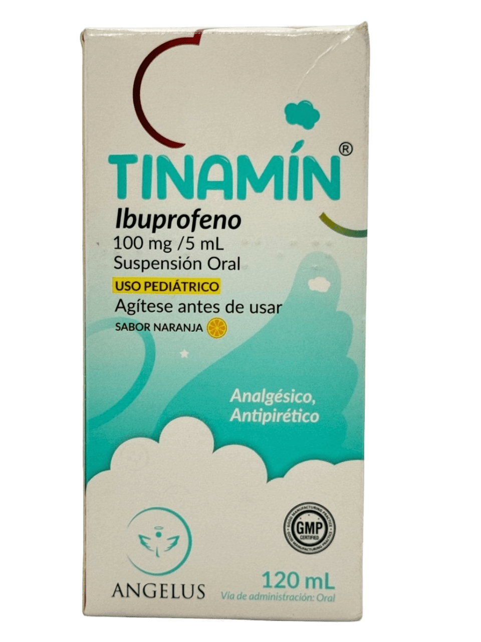 TINAMIN SUSP ORAL PED 100MG/5ML X 120ML