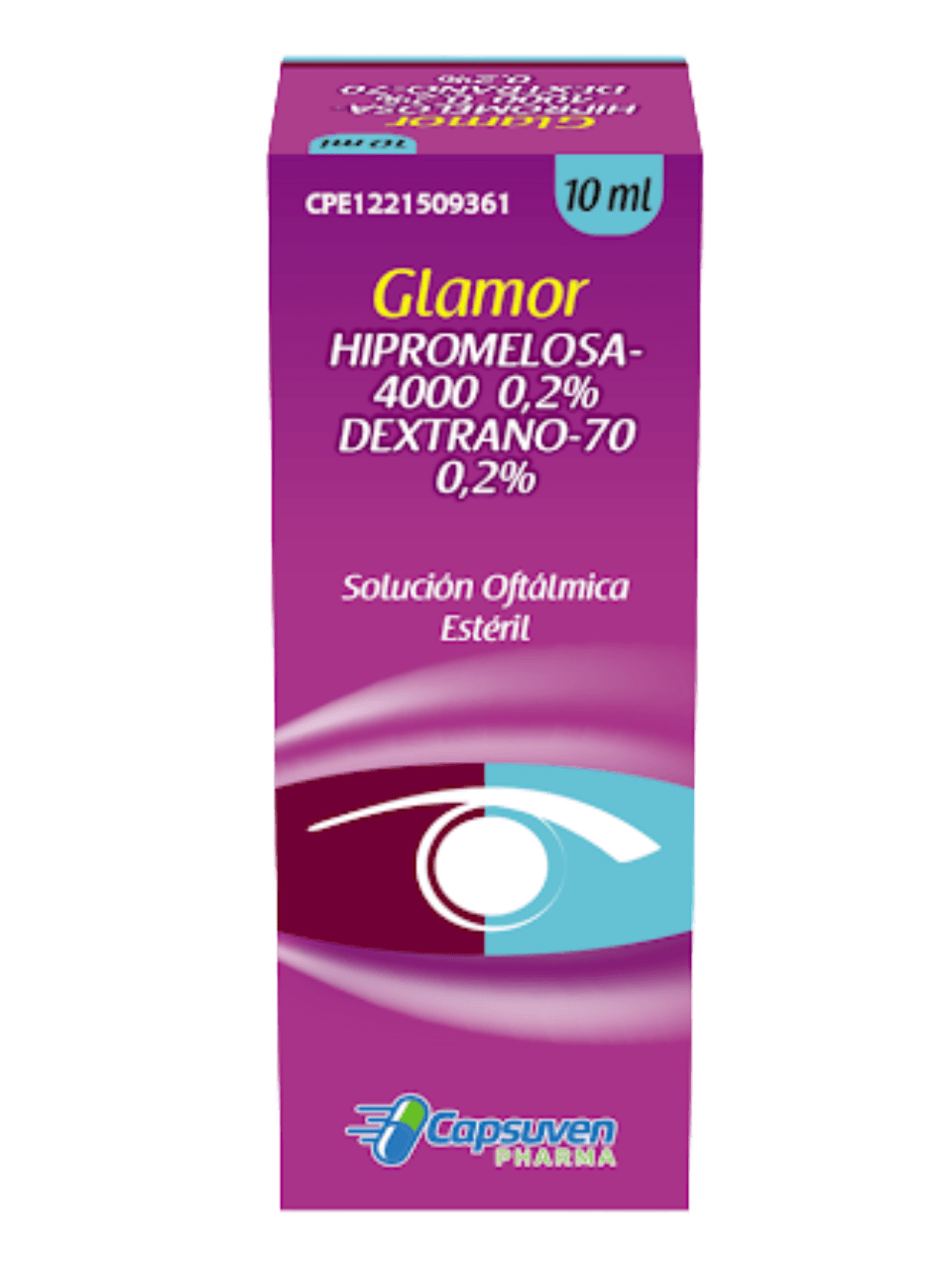 GLAMOR 10ML (HIPROMELOSA)
