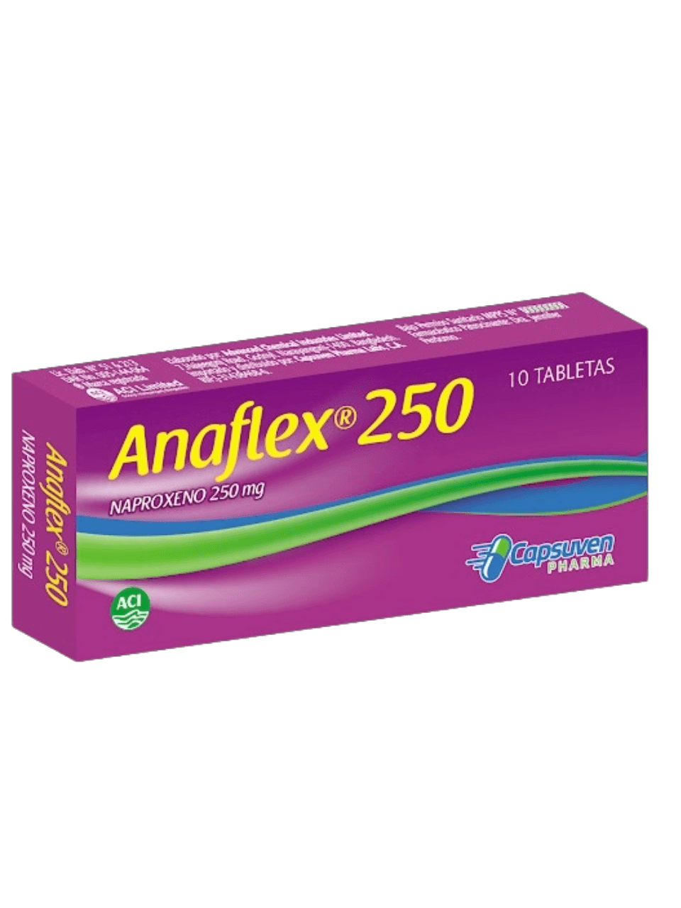 ANAFLEX 250MG X 10 TAB