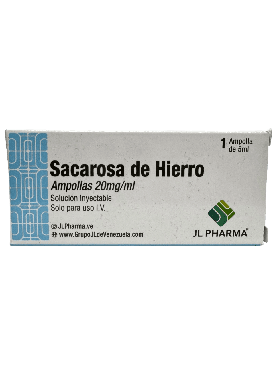 SACAROSA DE HIERRO 20 MG/ML 1 AMP 5ML JL