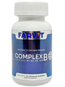 COMPLEX B X 30CAP FARVIT