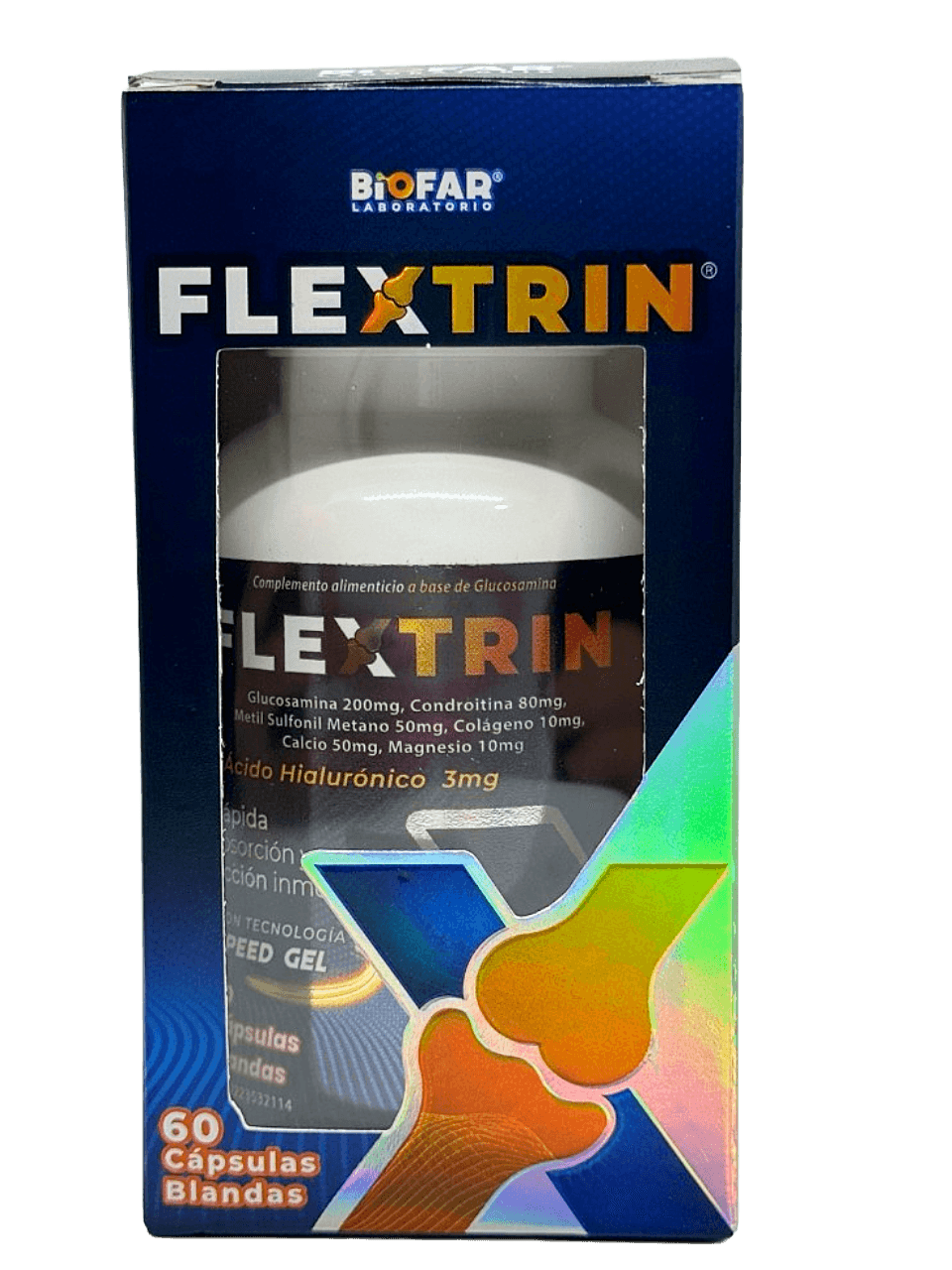 FLEXTRIN X 60 CAP BLANDAS