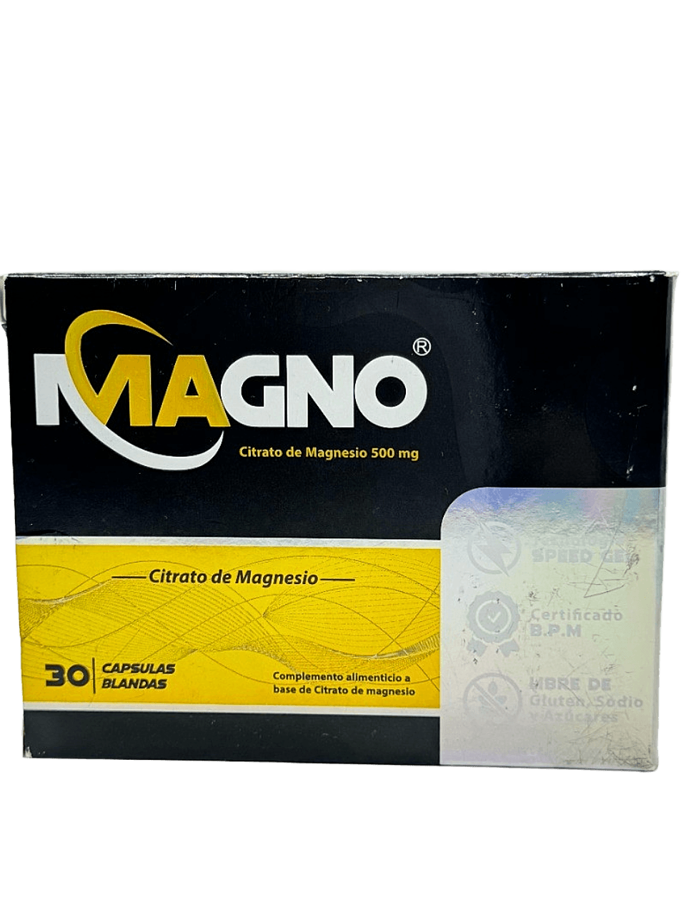 MAGNO 30 CAPSULAS 500 mg - Via oral