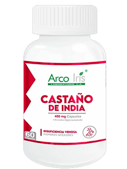 CASTAÑO DE INDIA X 60CAP ARCO IRIS