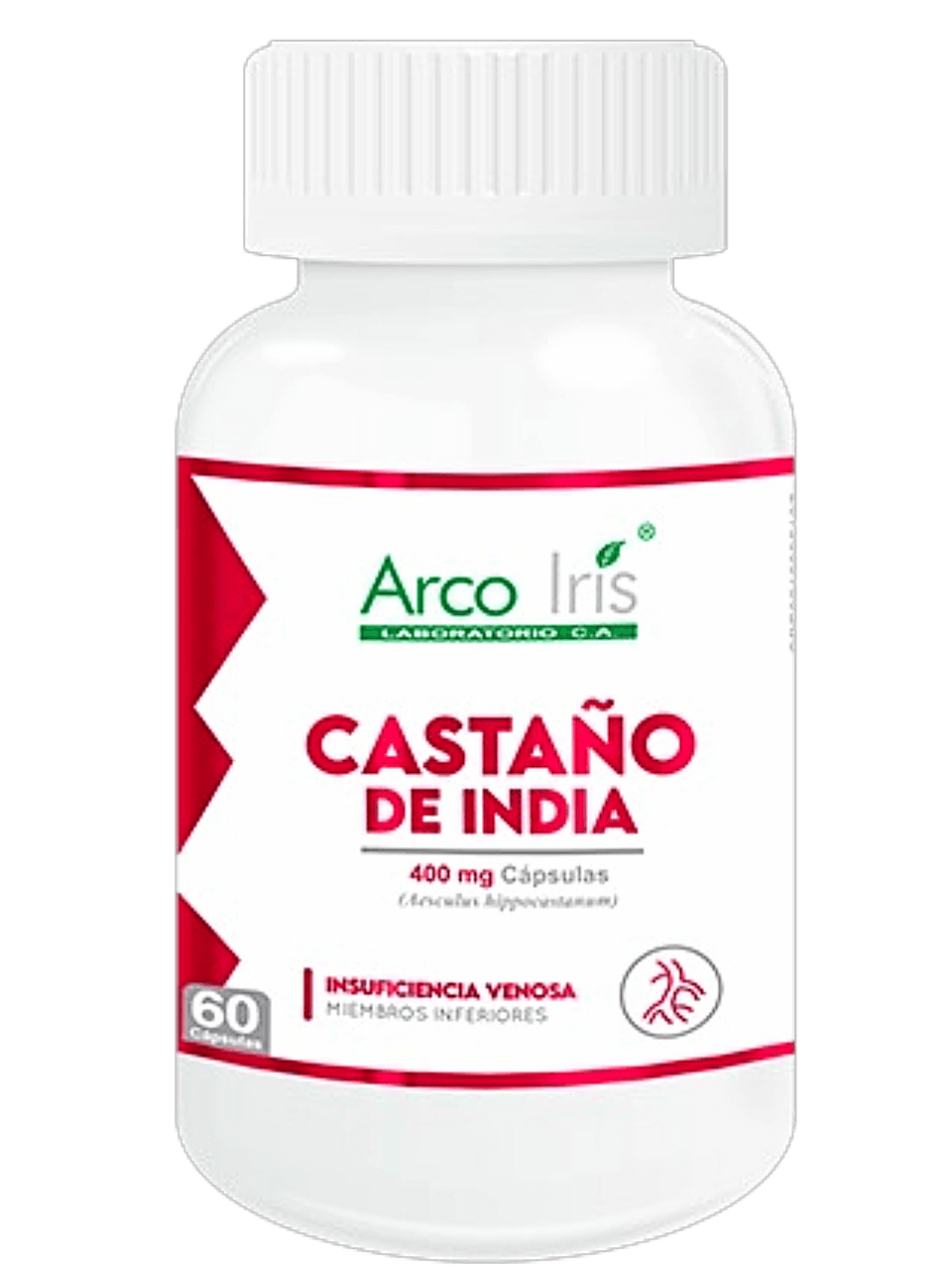 CASTAÑO DE INDIA X 60CAP ARCO IRIS