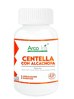 CENTELLA CON ALCACHOFA X 90CAP ARCO IRIS