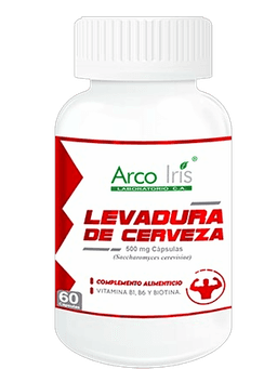 LEVADURA DE CERVEZA X 45CAP ARCO IRIS