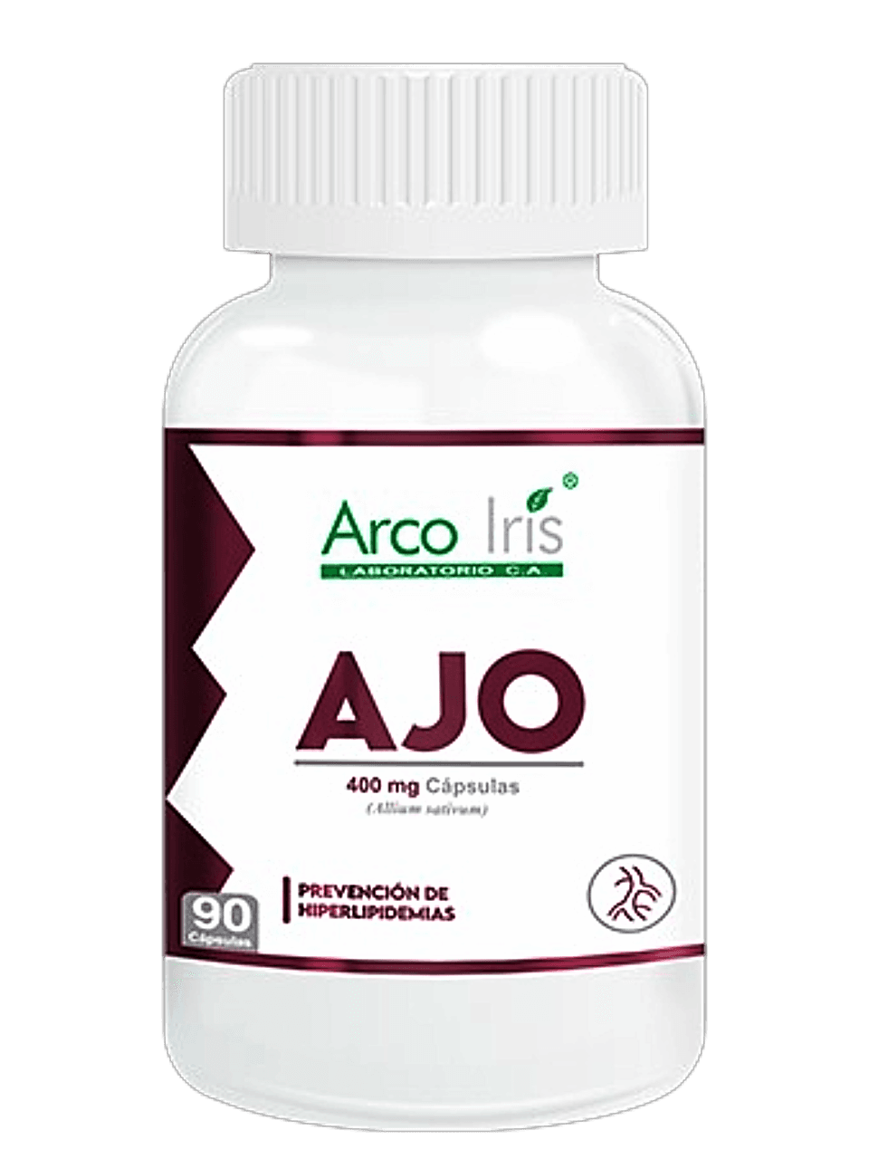 AJO 400 MG X 90 CAPSULAS ARCO IRIS