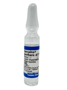 CIFARCAINA HIPERBRA AL 5% 2 ML X 1 AMP