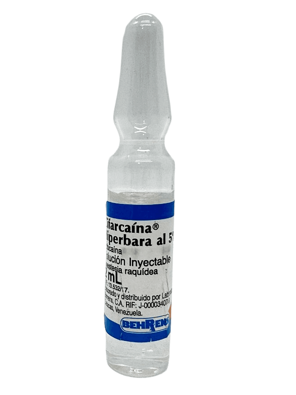 CIFARCAINA HIPERBRA AL 5% 2 ML X 1 AMP