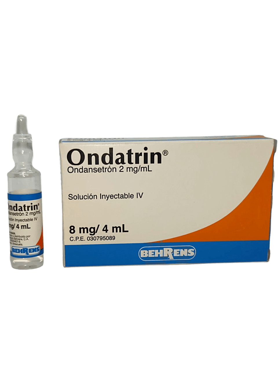 ONDATRIN 8MG 4 ML  X 1 AMP