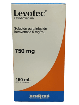 LEVOTEC 750MG X 150ML AMP
