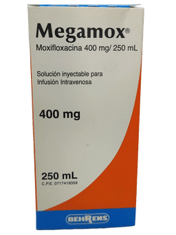 MEGAMOX 400MG X 250ML AMP