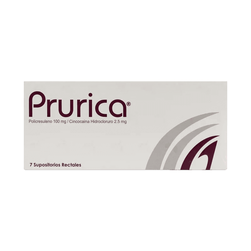 PRURICA SUPOSITORIO X 7
