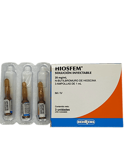 HIOSFEN SOL INY 20MG/ML X1AMP BEHRENS