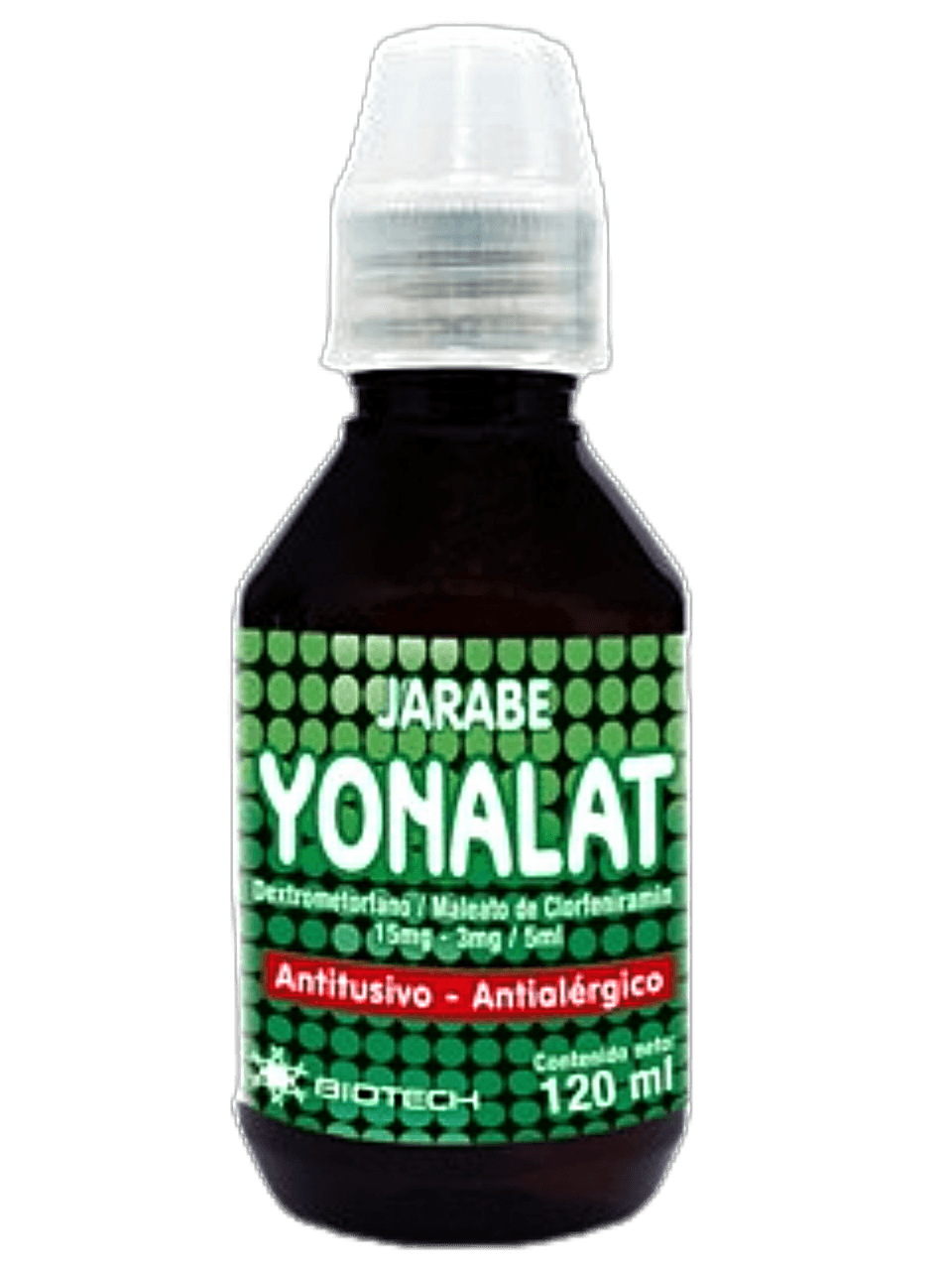 YONALAT 15M-3MG/ 5ML X 120ML JBE