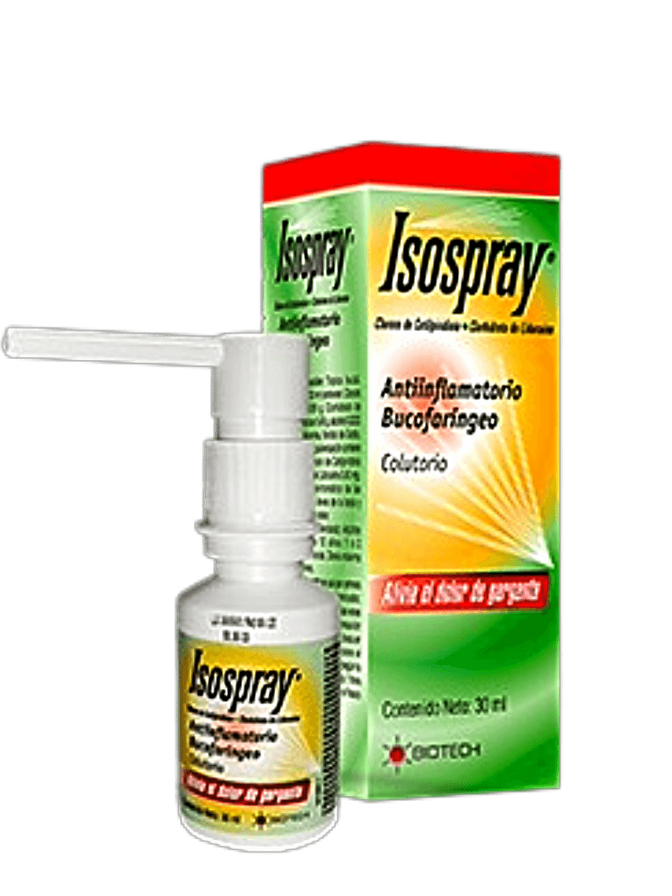 ISOSPRAY 0.50%-0.03% SPRAY X 30 ML