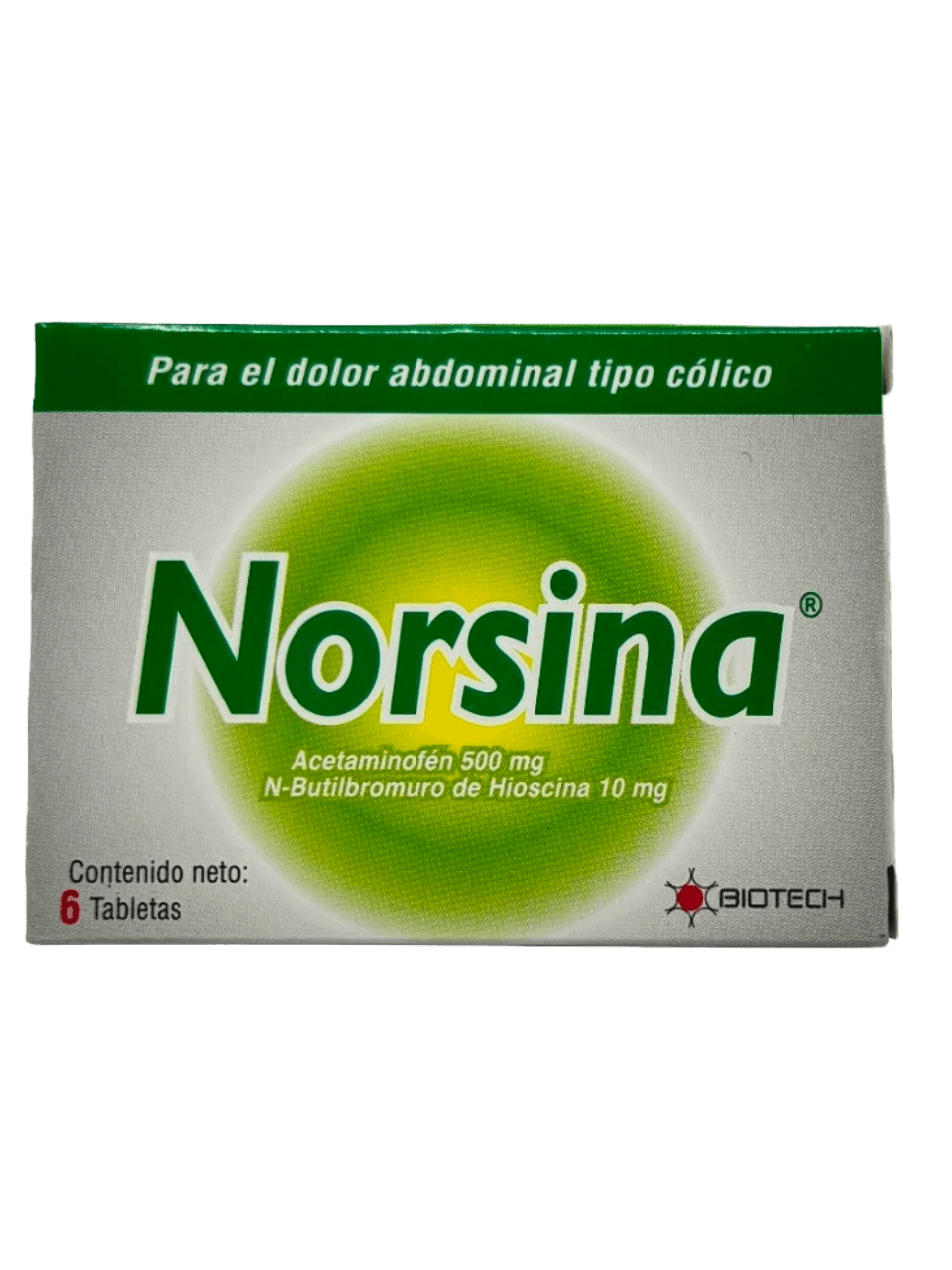 NORSINA 6 COMPRIMIDOS